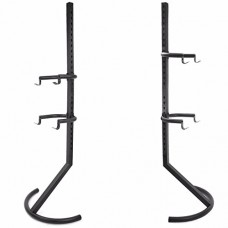 TimmyHouse Bike Rack Stand Gravity 2 Bicycle Rack Storage Or Display Holds Two Bicycles - B07GNK9V6F